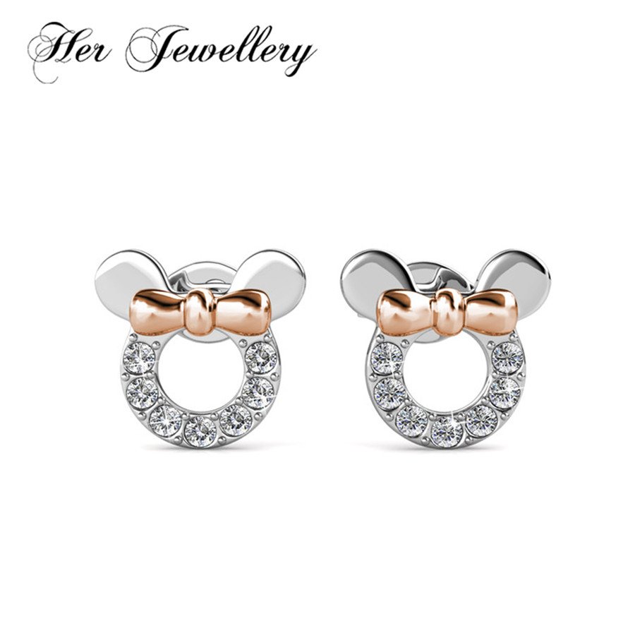Swarovski сережки Микки Маус