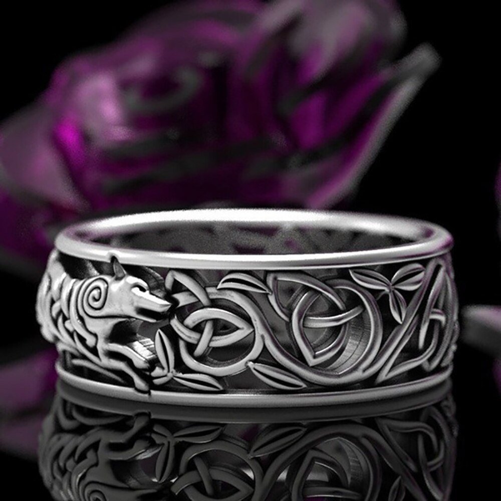 Скандинавские кольца из серебра