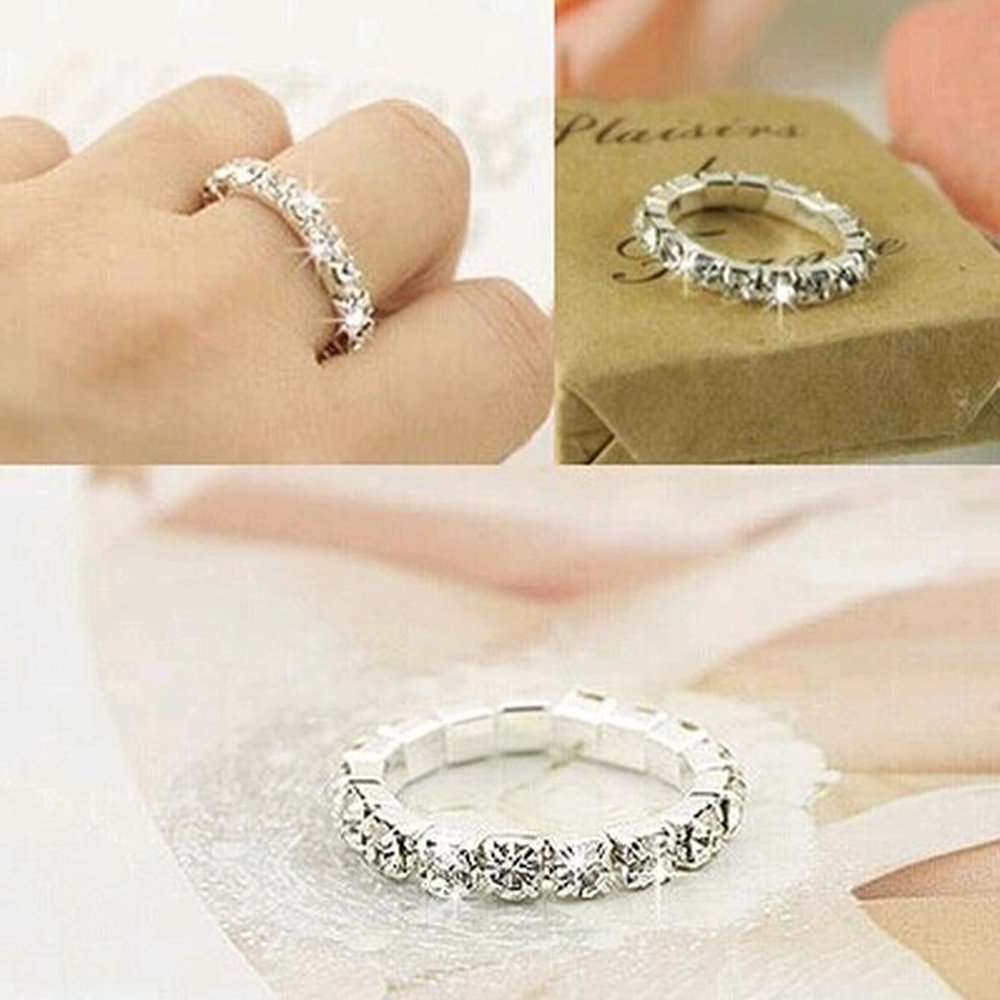 Серебряное обручальное кольцо женское