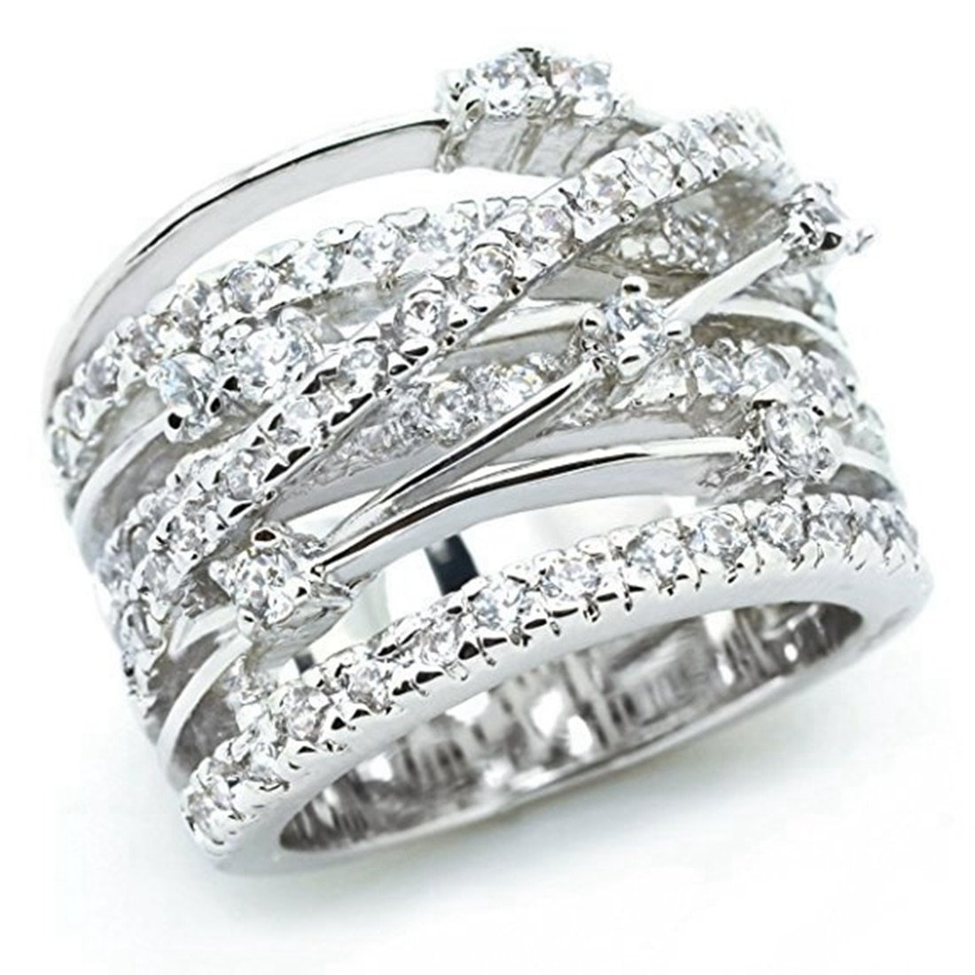 Серебряное кольцо SOKOLOV 94012992_S С фианитами