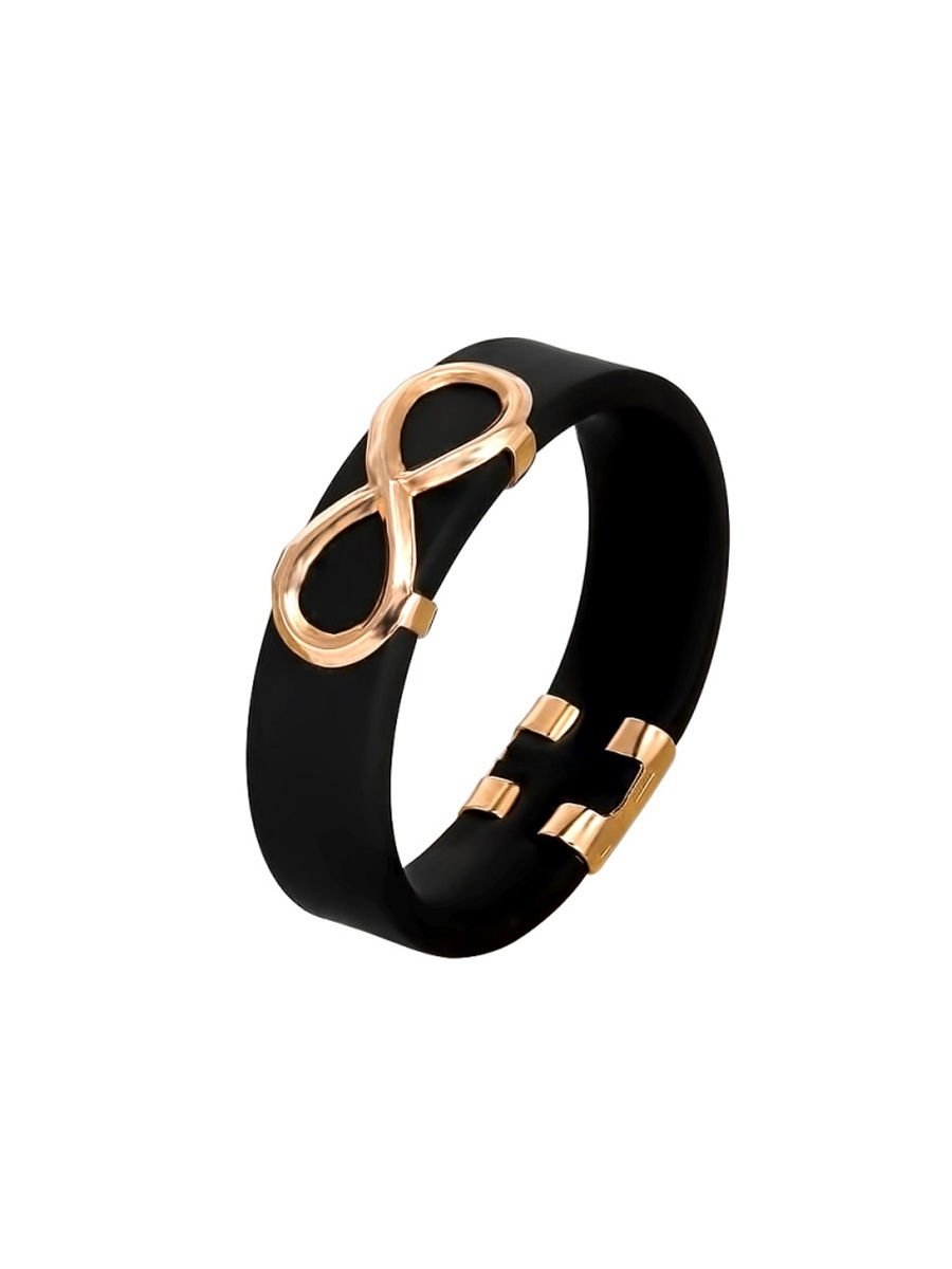 Кольцо Versace c каучуком и бриллиантами