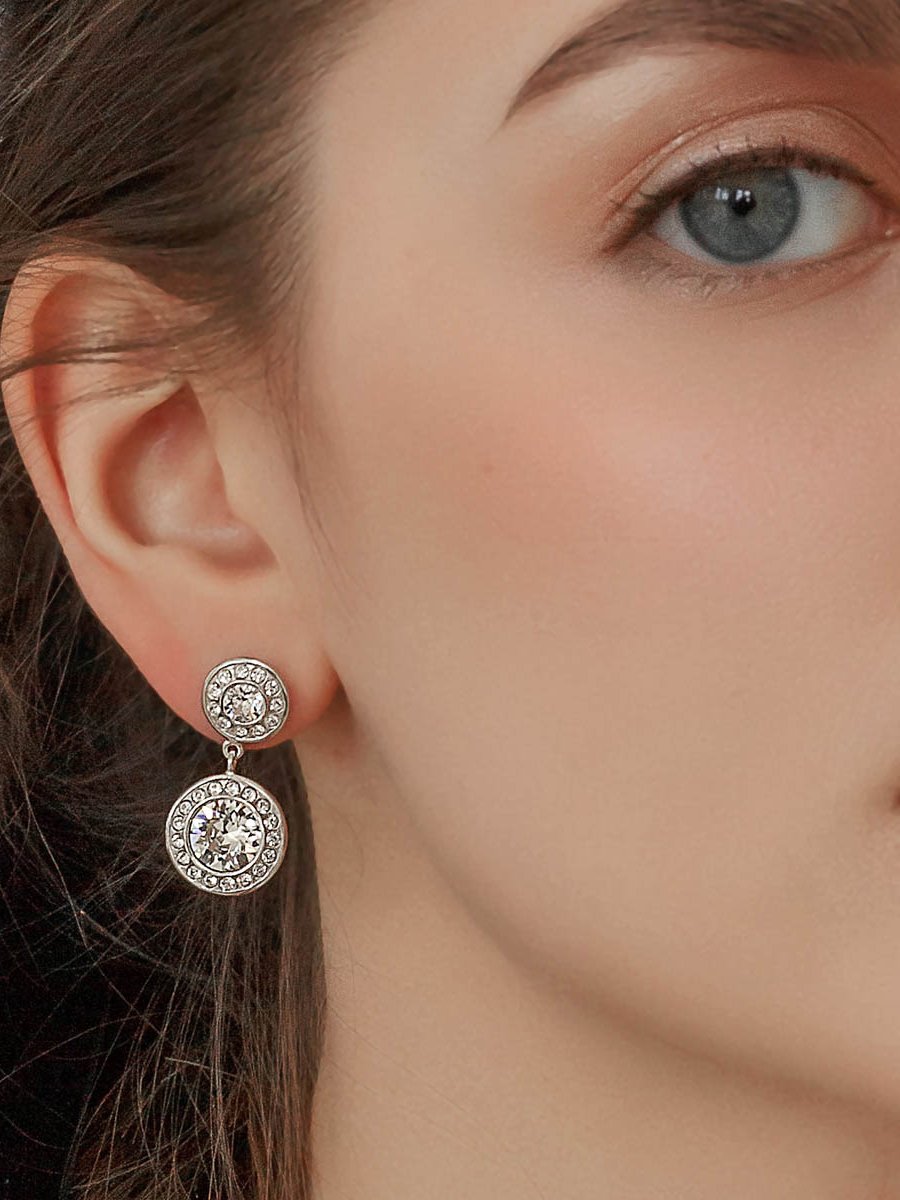 Серьги джекеты Latisha Swarovski