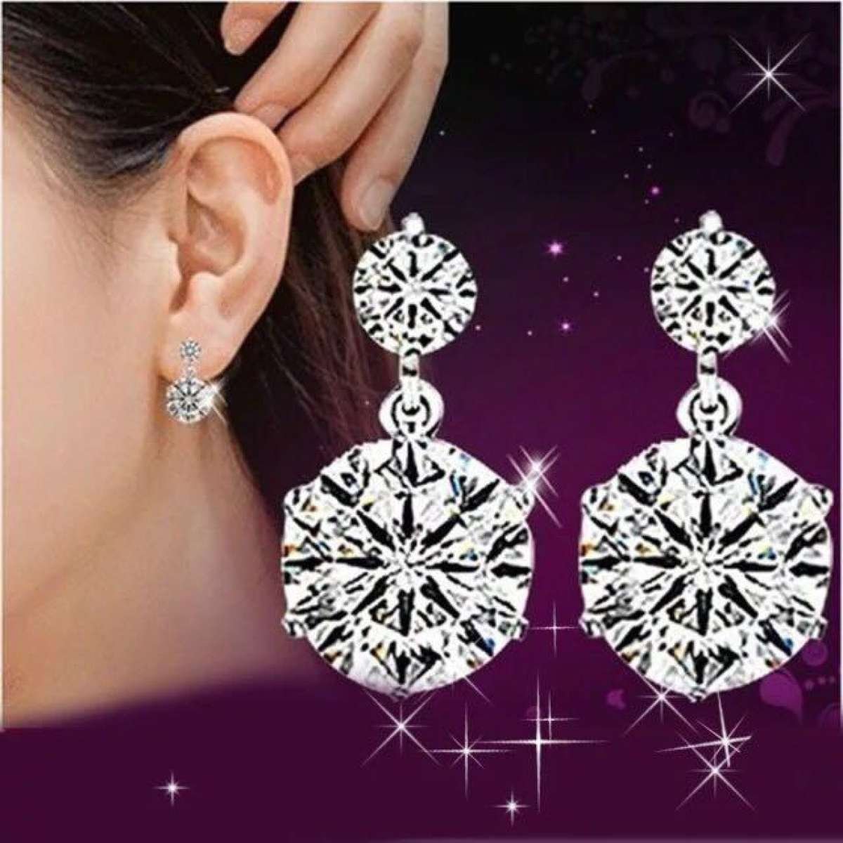 Zircon Jewelry серьги малые