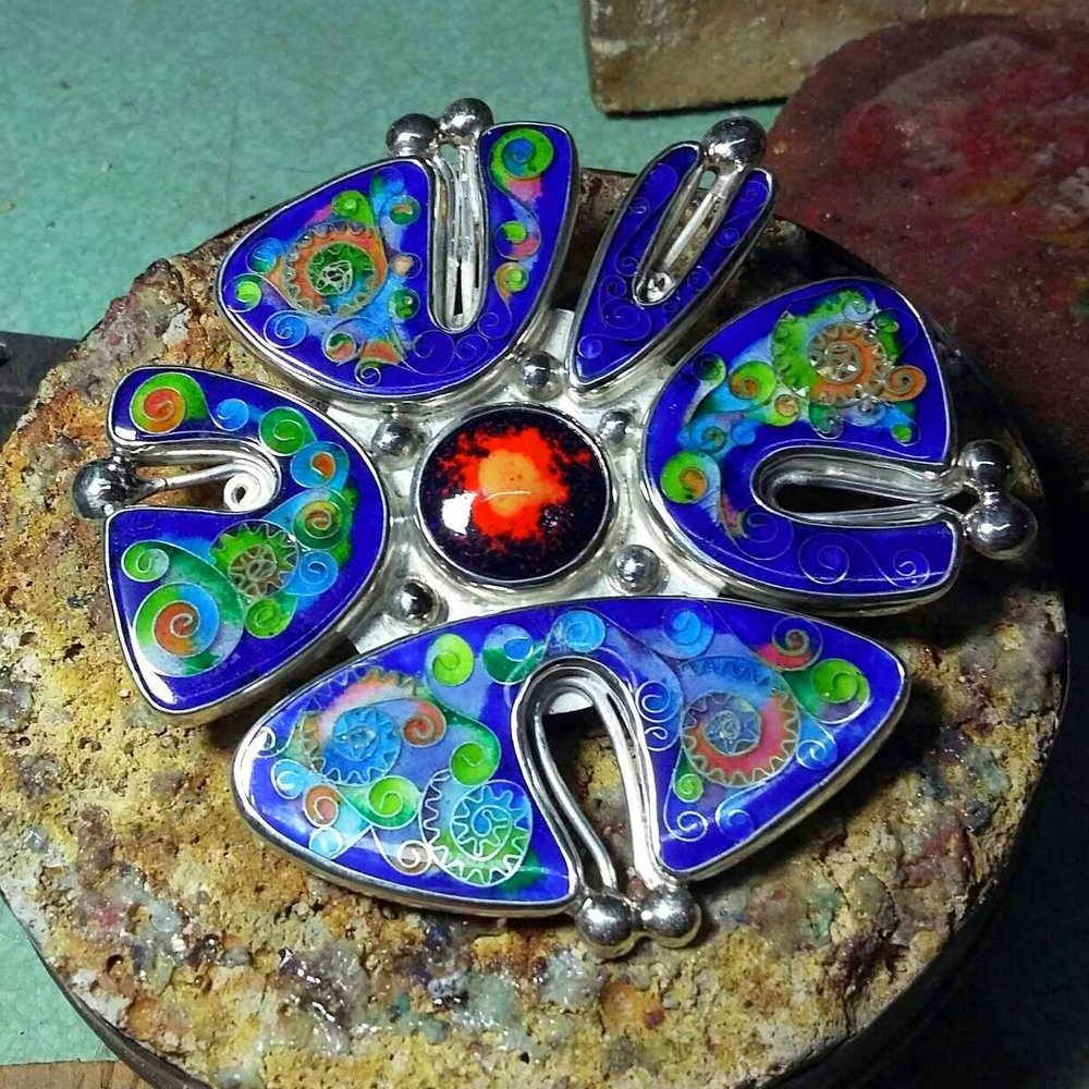 Грузинская эмаль минанкари