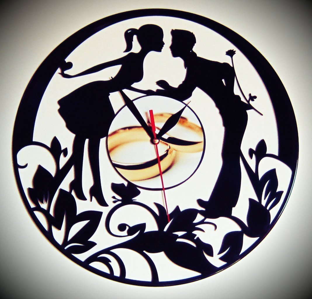 Часы из виниловых пластинок своими руками в морском стиле