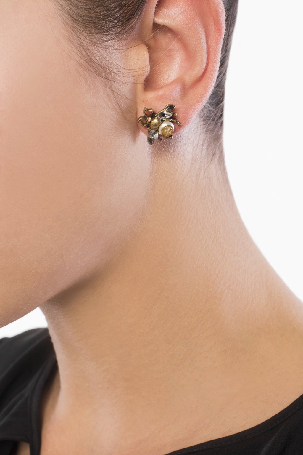 Серьги Gucci пчелы