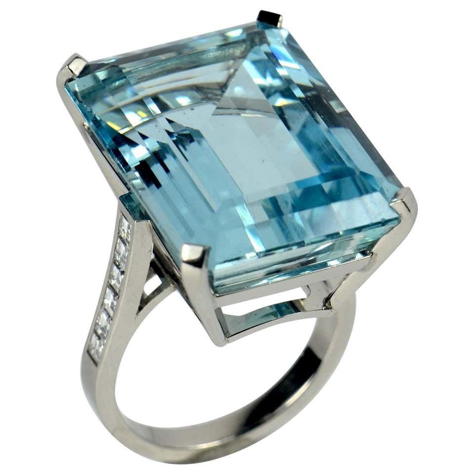 Aquamarine Ring