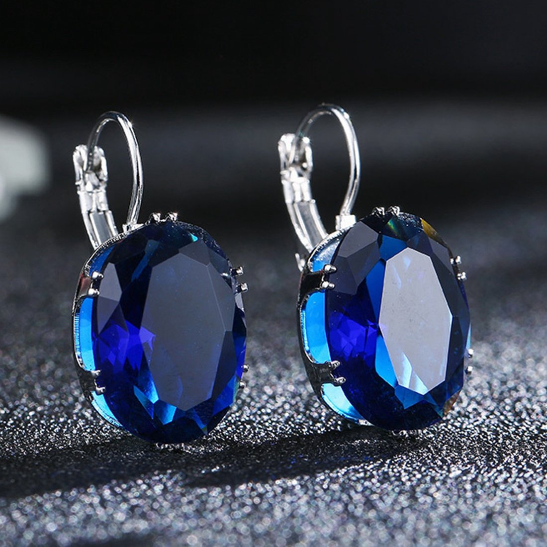 Серьги Aquamarine 43643-s-a