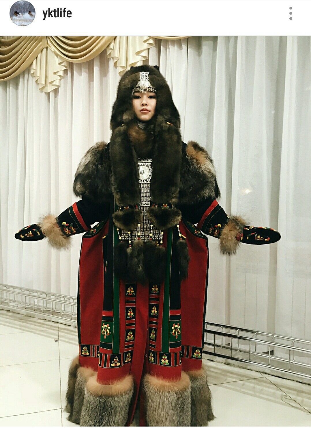 Якутская Национальная одежда халадаай