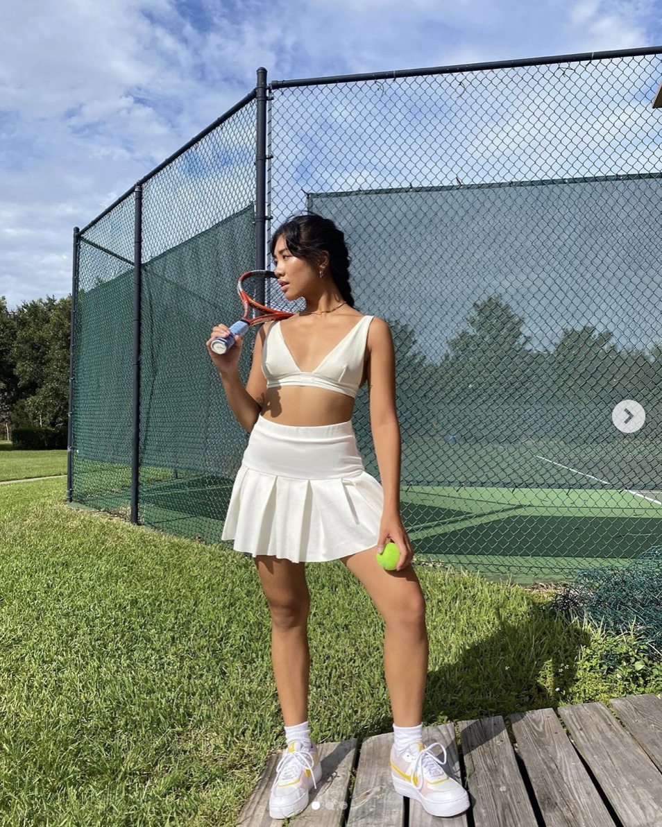 Образ с теннисной юбкой