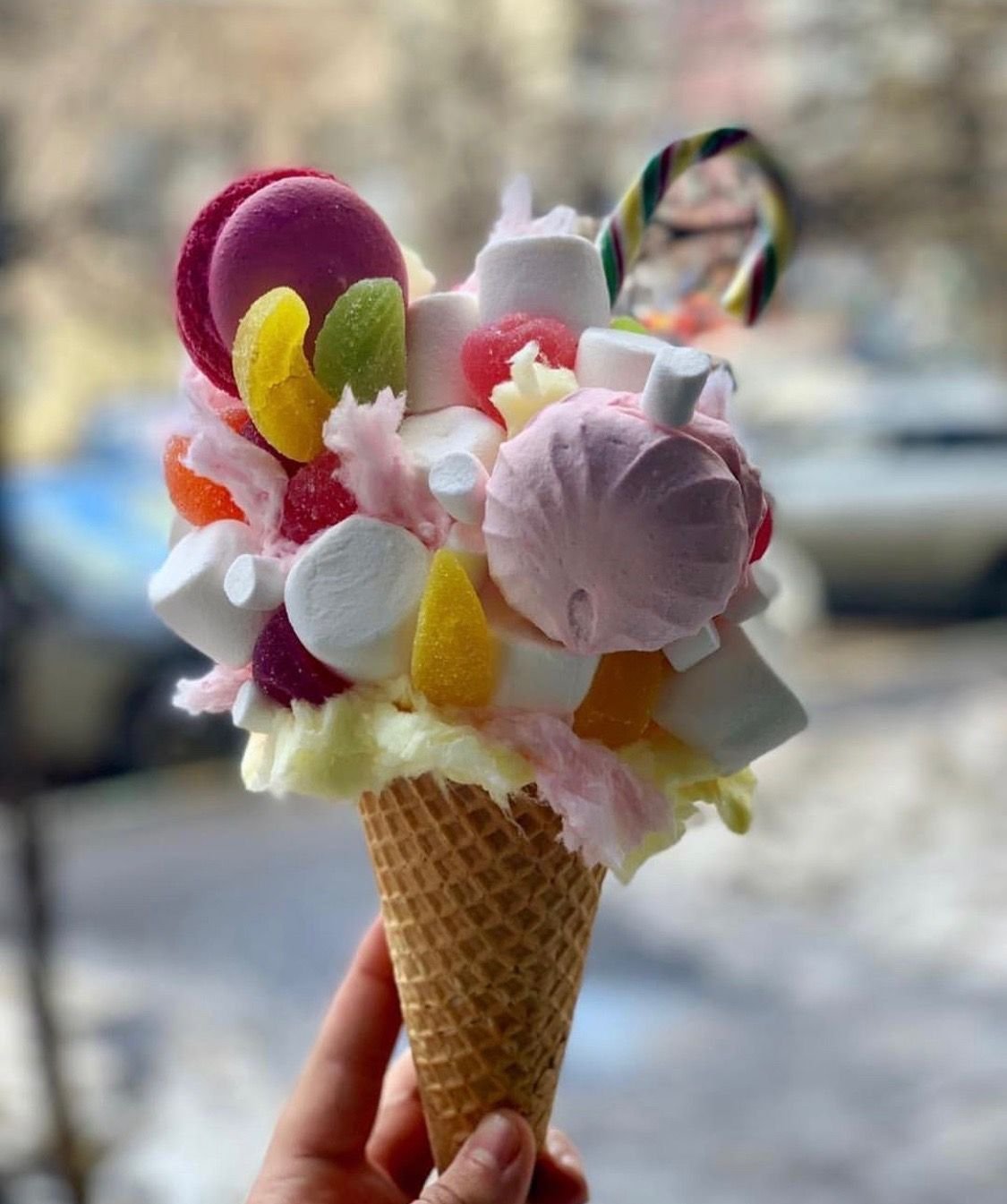 Сладкие букеты в чашке из зефира
