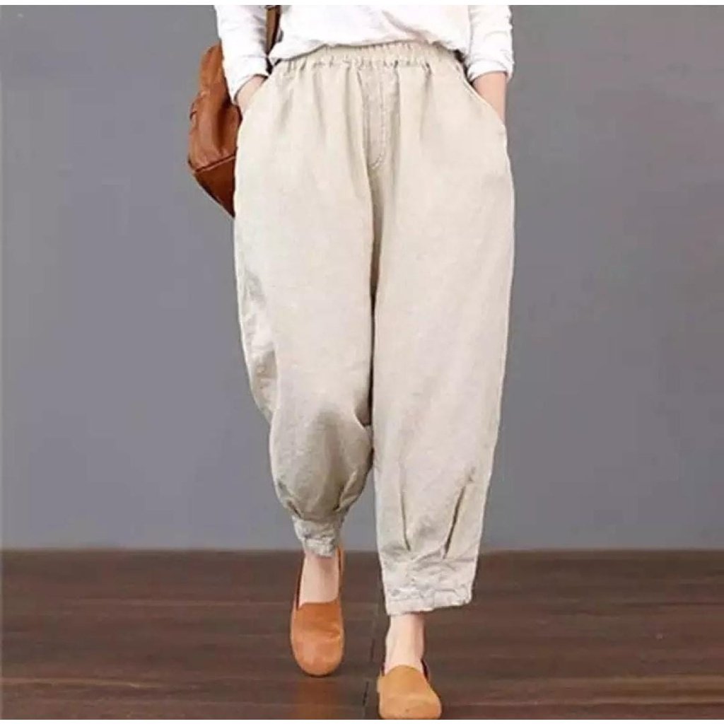 Baggy Loose Cotton Harem Pants