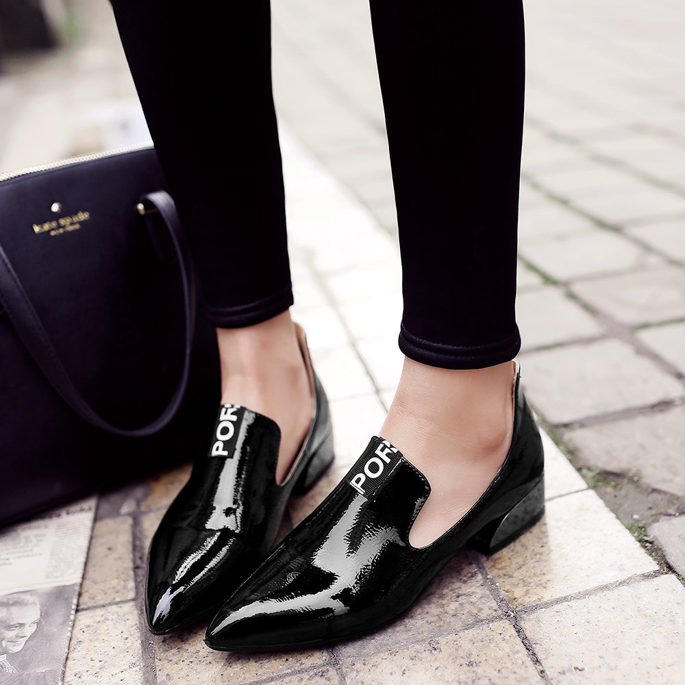 Loafers Shoes for women2022 s kvadratnim Nosom
