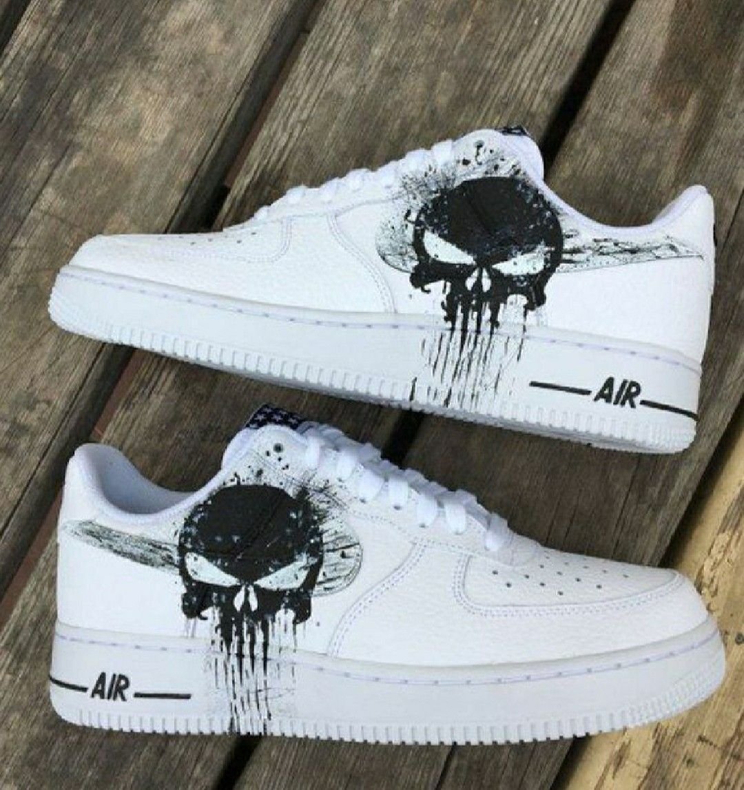 Кастом кроссовок Nike Air Force 1