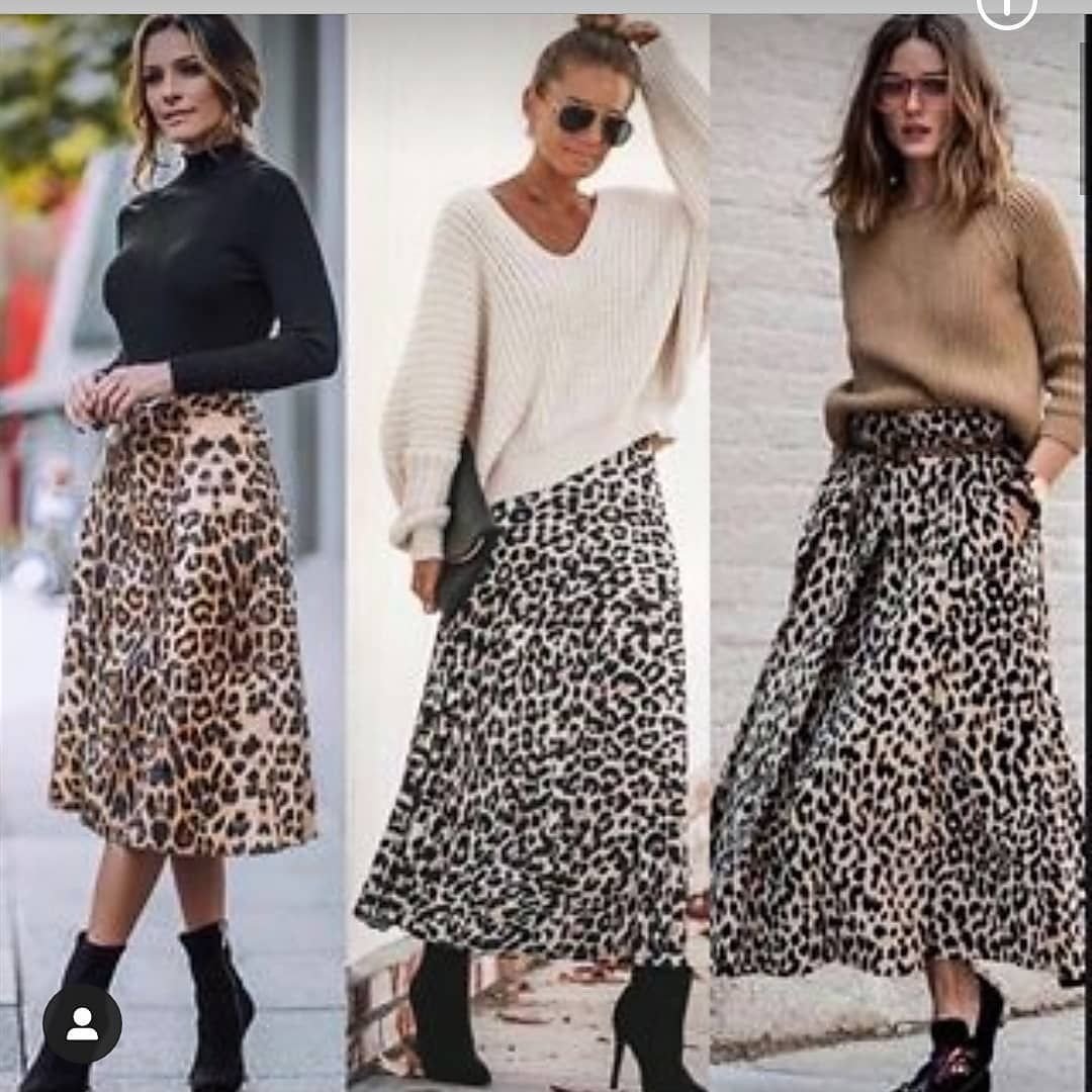 Леопардовая юбка guess