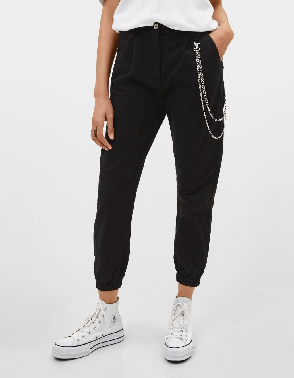 Брюки вельветовые Bershka