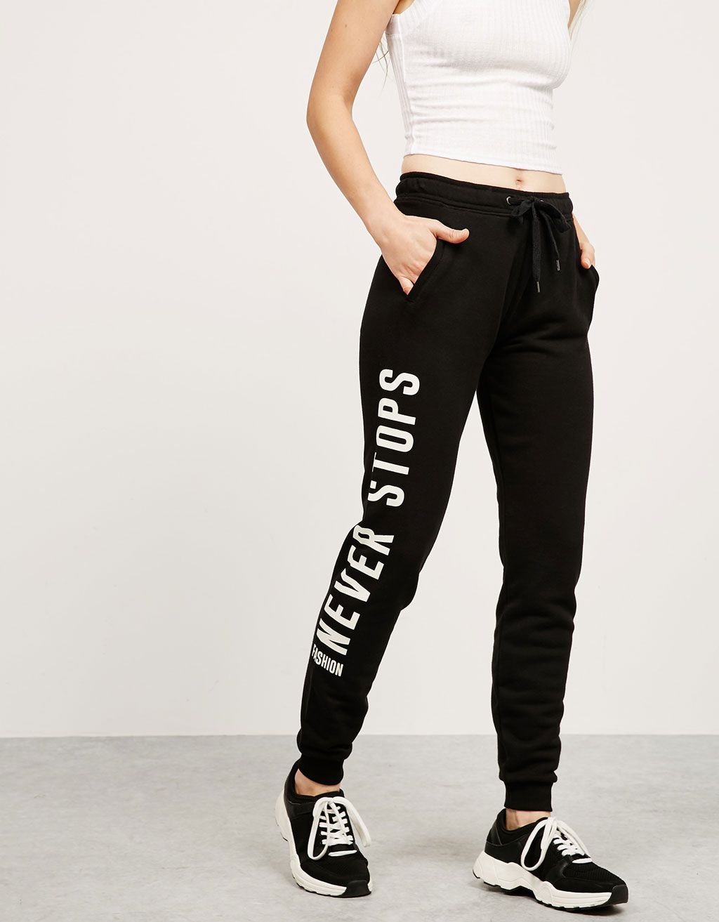 Брюки вельветовые Bershka Bershka