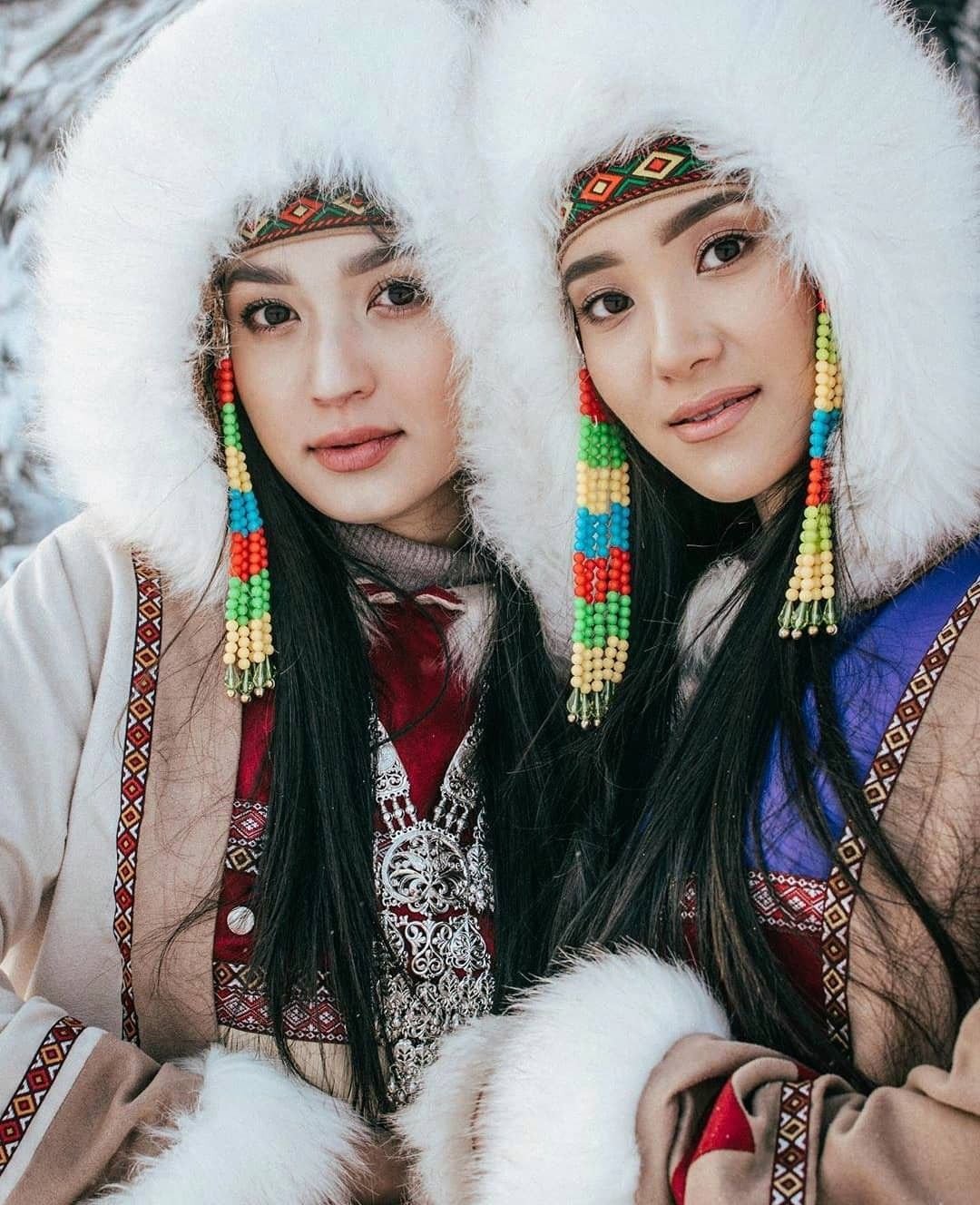 Якутская внешность девушки