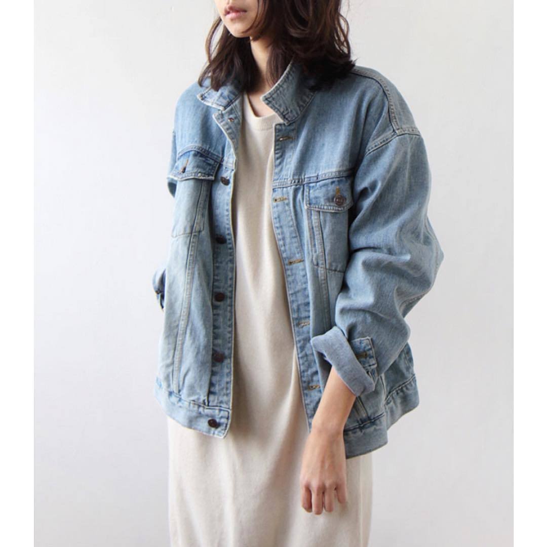 DKNY Oversized Denim Jacket