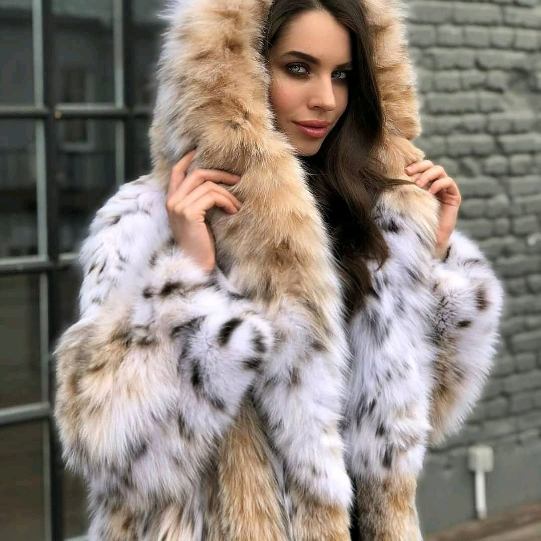 Fendi шуба 2021 Рысь
