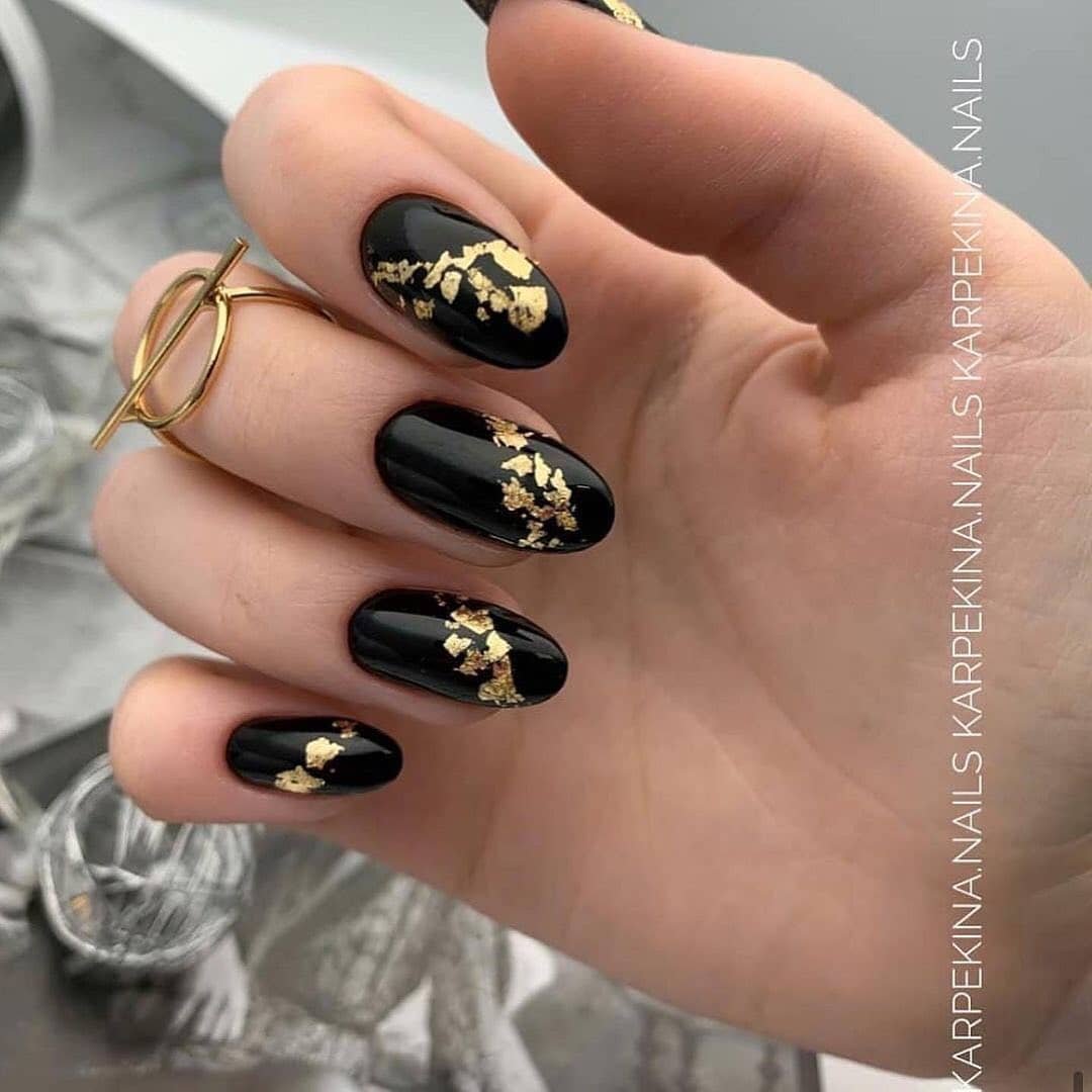 Nail Coffin Gold