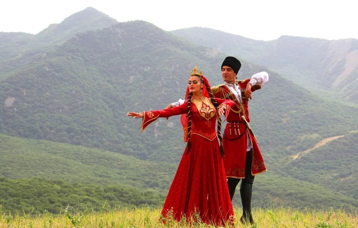 Горцы ансамбль лезгинка