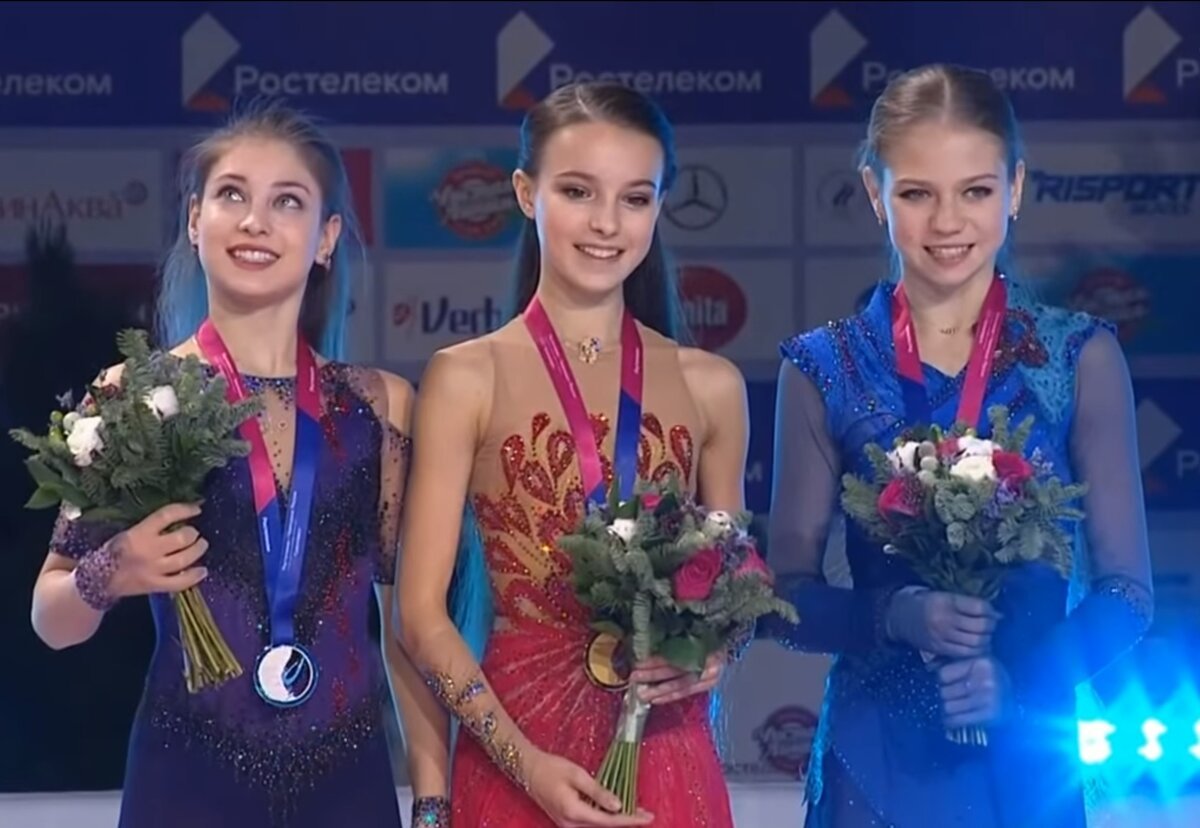 Трусова Щербакова Косторная Чемпионат России