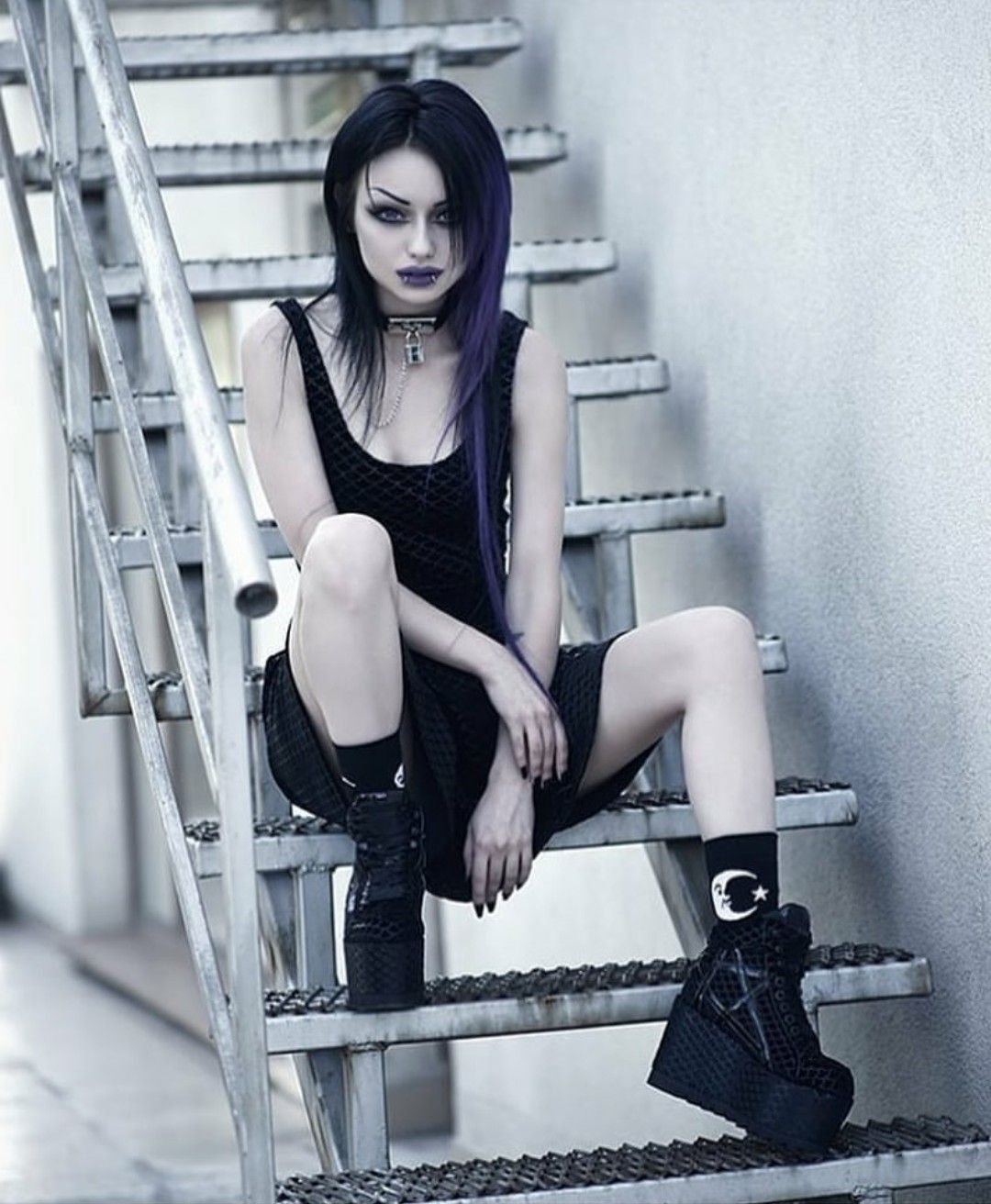 Riya Albert goth Darya Goncharova