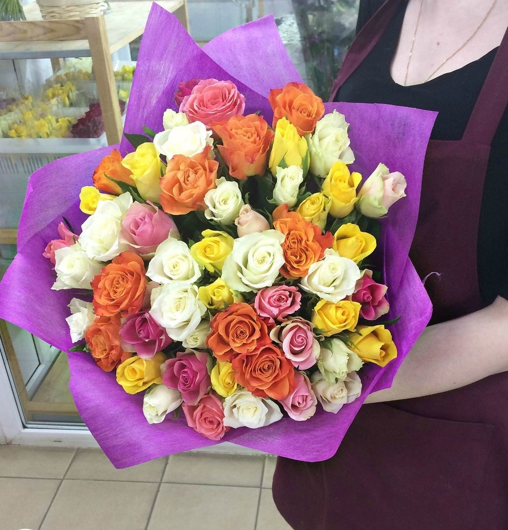 51 Роза Кения микс