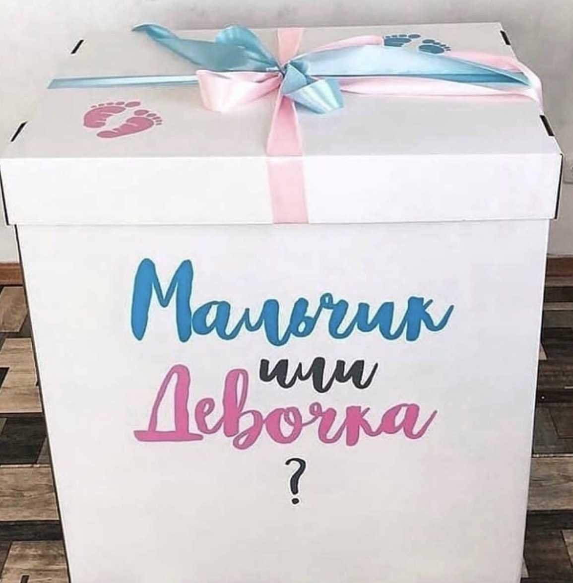 Мальчик или девочка шар сюрприз