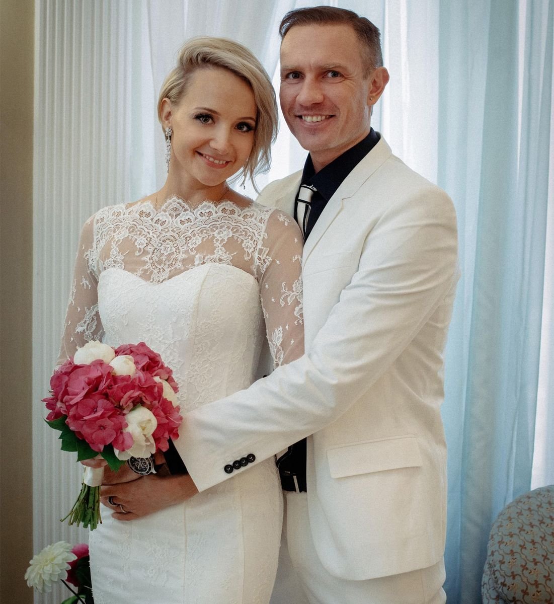 Костомаров и домнина поженились фото