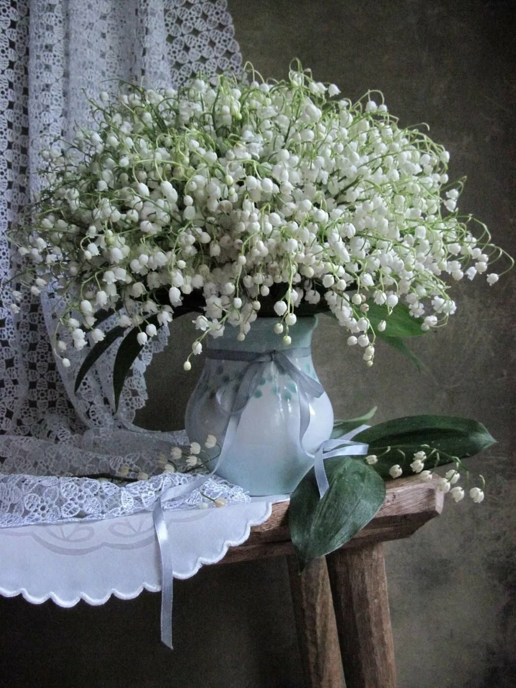Сирень и Ландыши букет