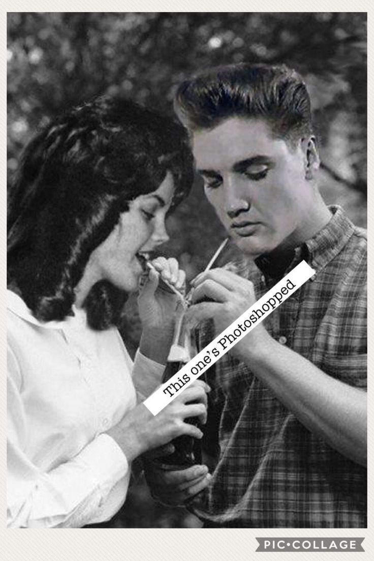 Elvis and Priscilla Presley