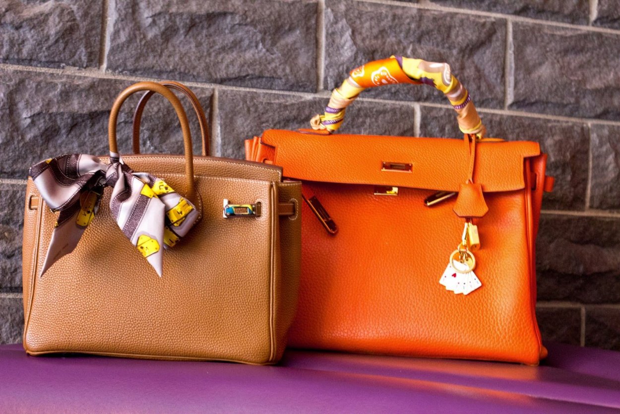 Hermes Birkin платок