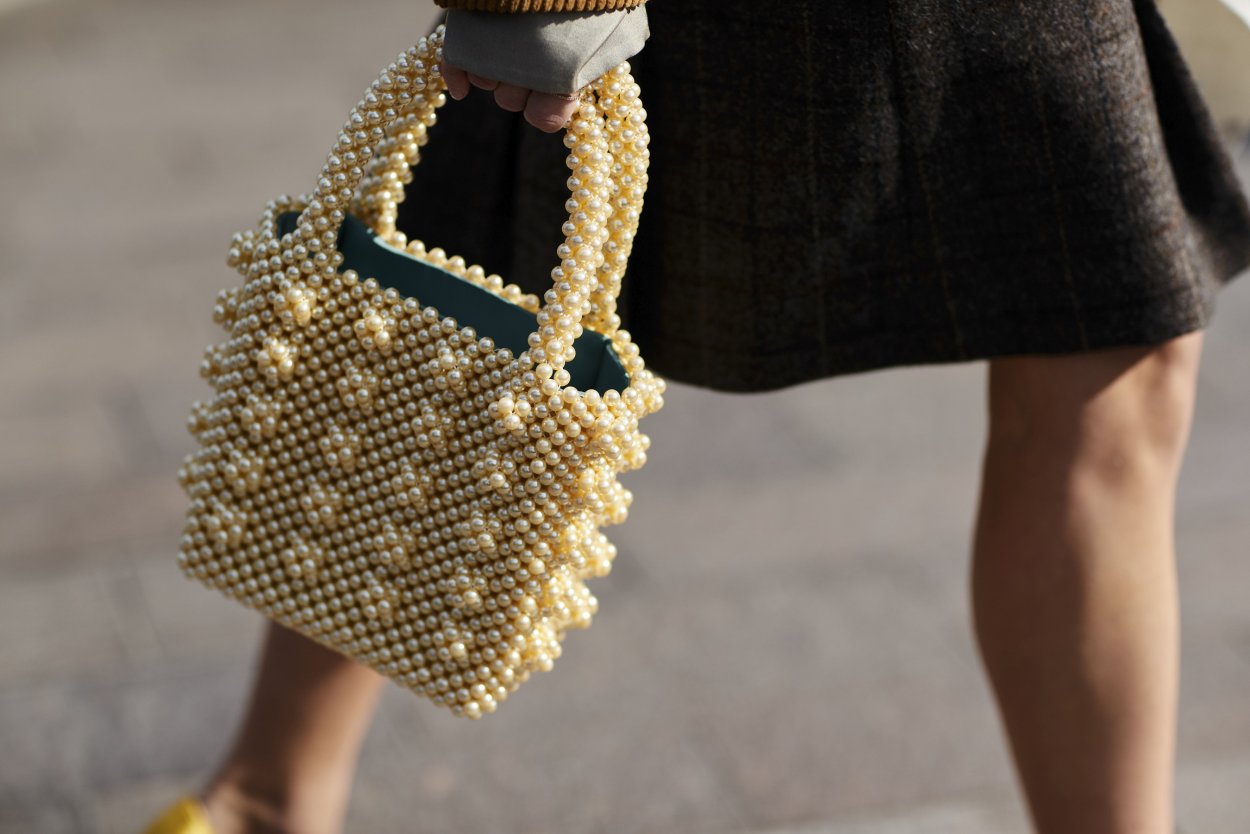 Chanel Fendi Pearl Bag