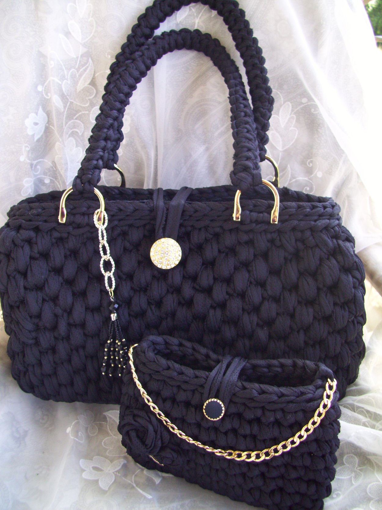 Вязаный клатч Chanel
