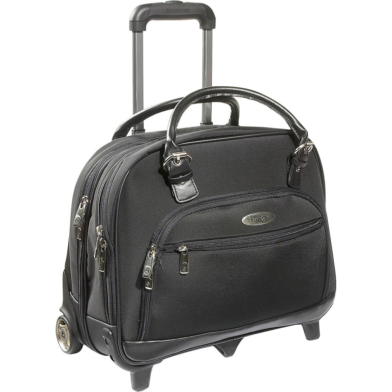 Samsonite 1910 сумка дорожная на колесах с выдвижной ручкой