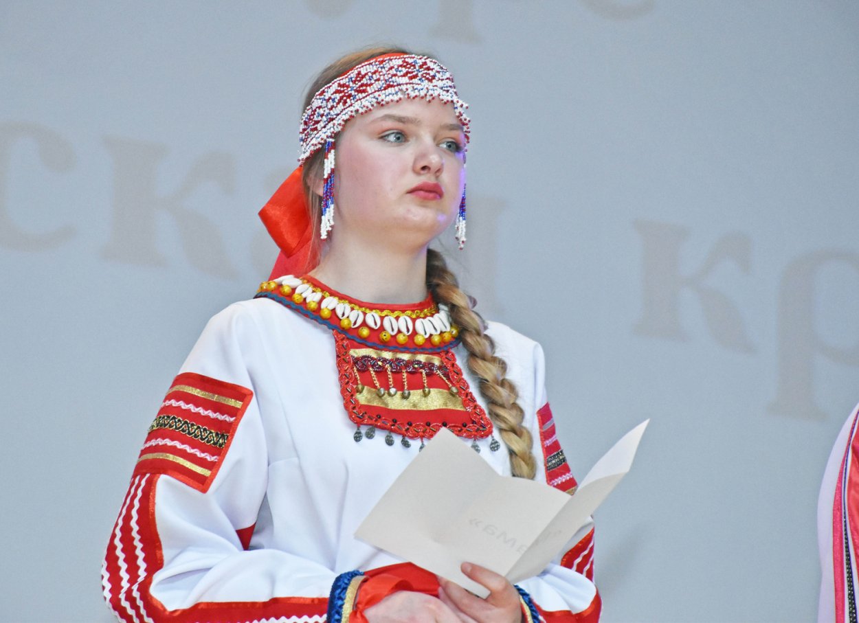Мордовский национальный костюм руця