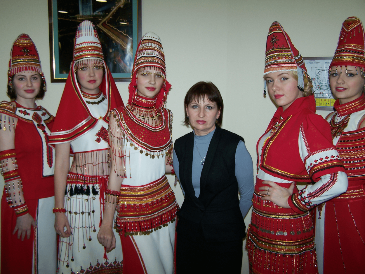 Эрзя внешность