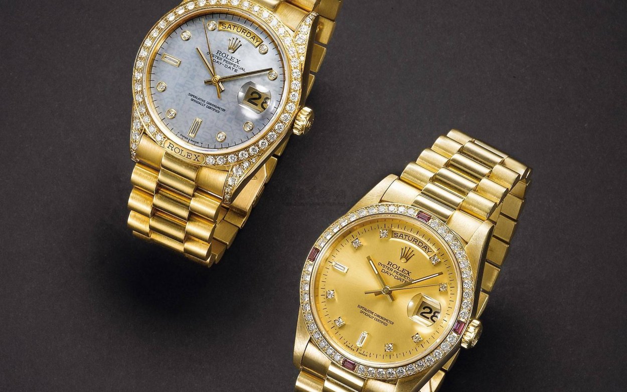 Наручные часы Rolex золотые