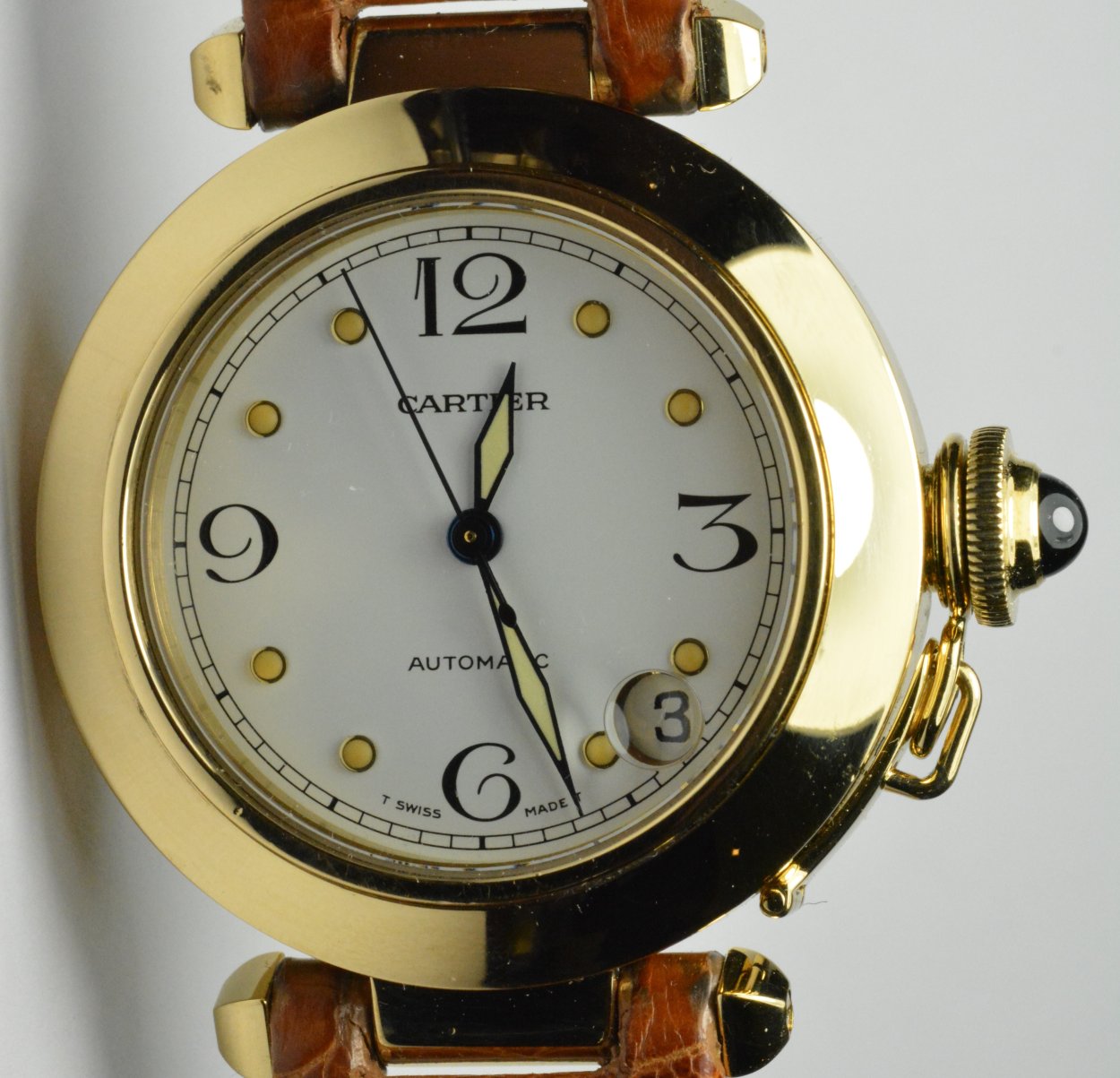 Cartier Pasha Chronograph Quartz 18k Gold
