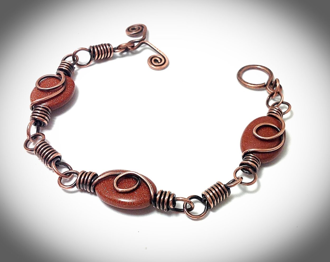 МК браслет wire Wrap
