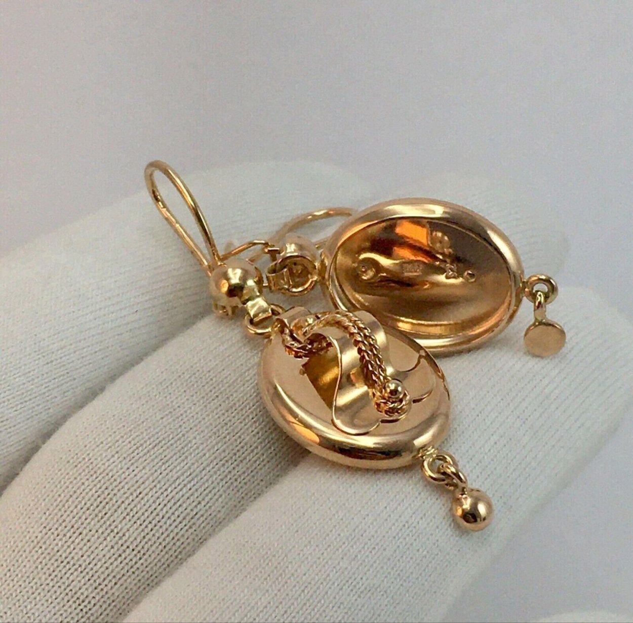 Серьги самовары