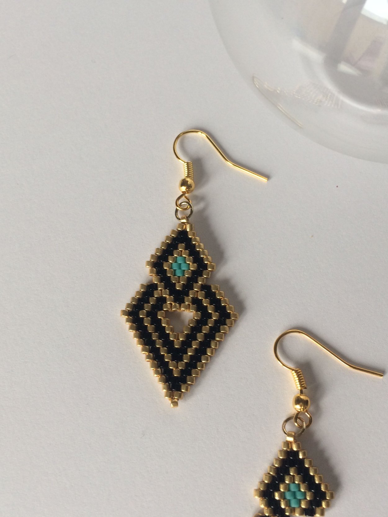 Серьги из бисера из пинтереста