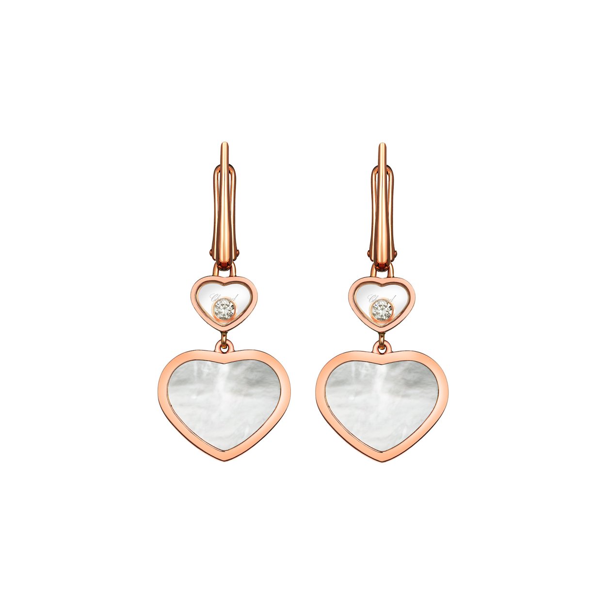 Chopard Happy Diamonds серьги