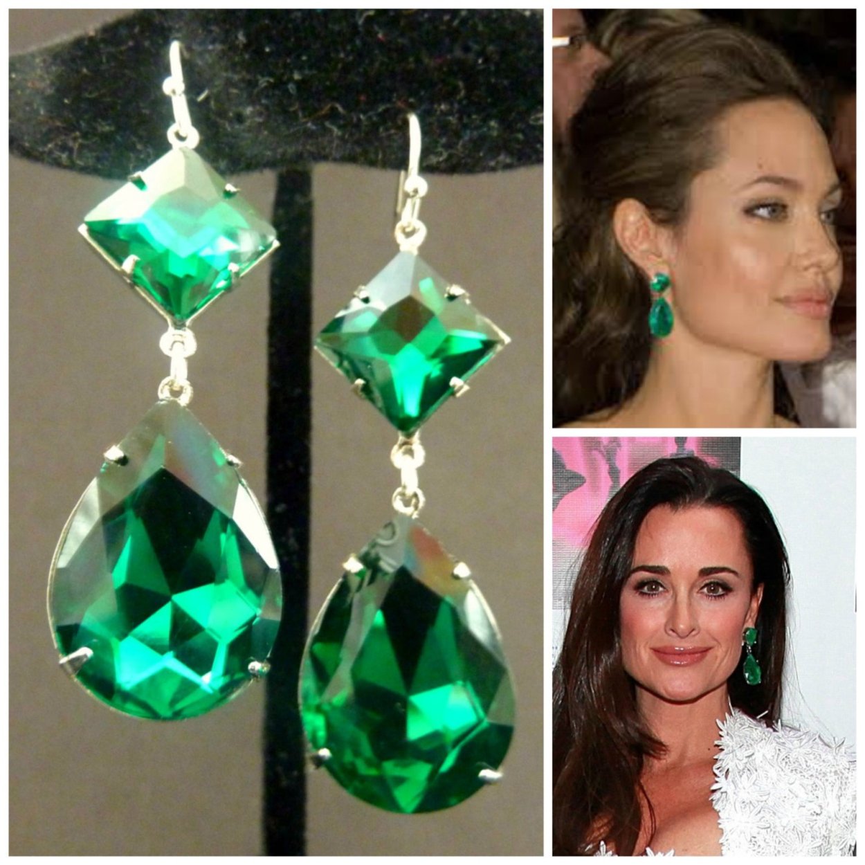 Серьги Blaise Emerald