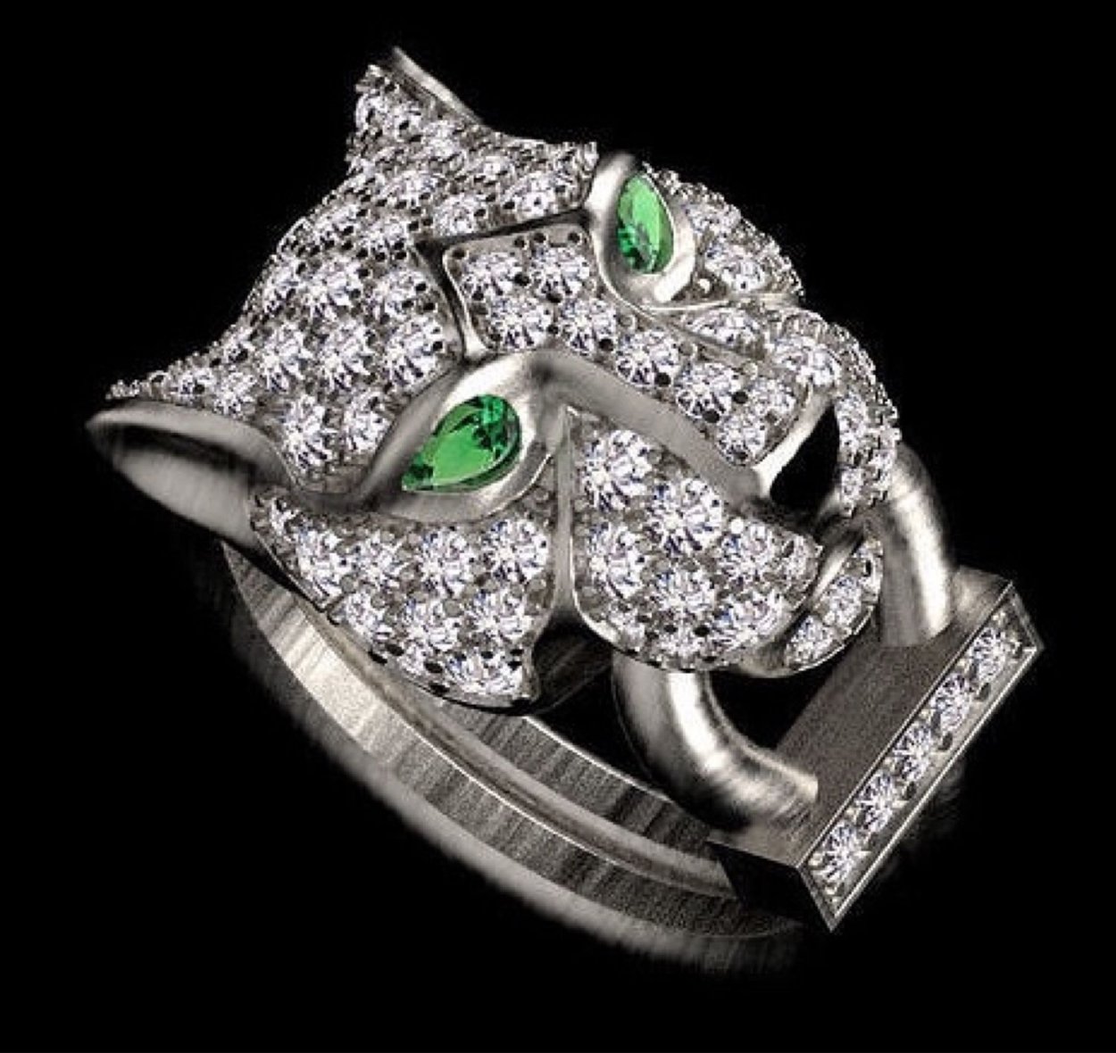 Серьги Cartier Panthere