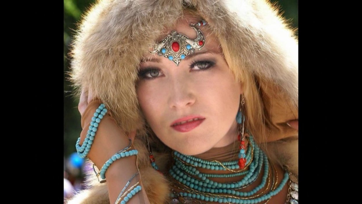 Башкирское украшение на шею