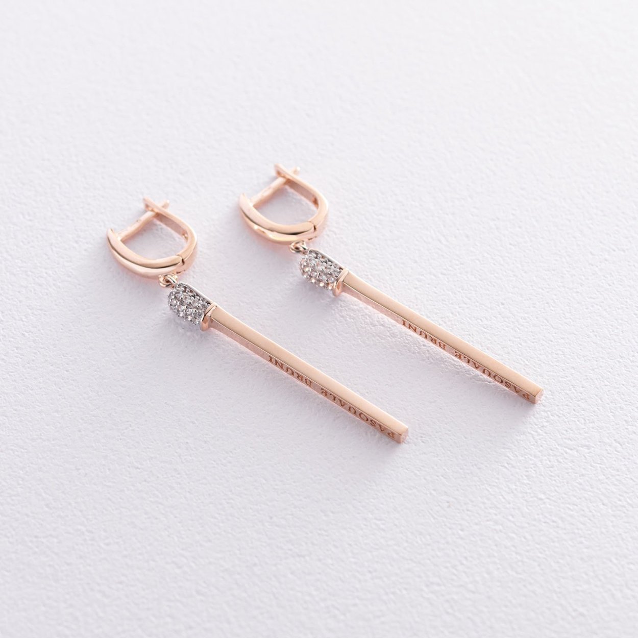 Серьги спички Соколов