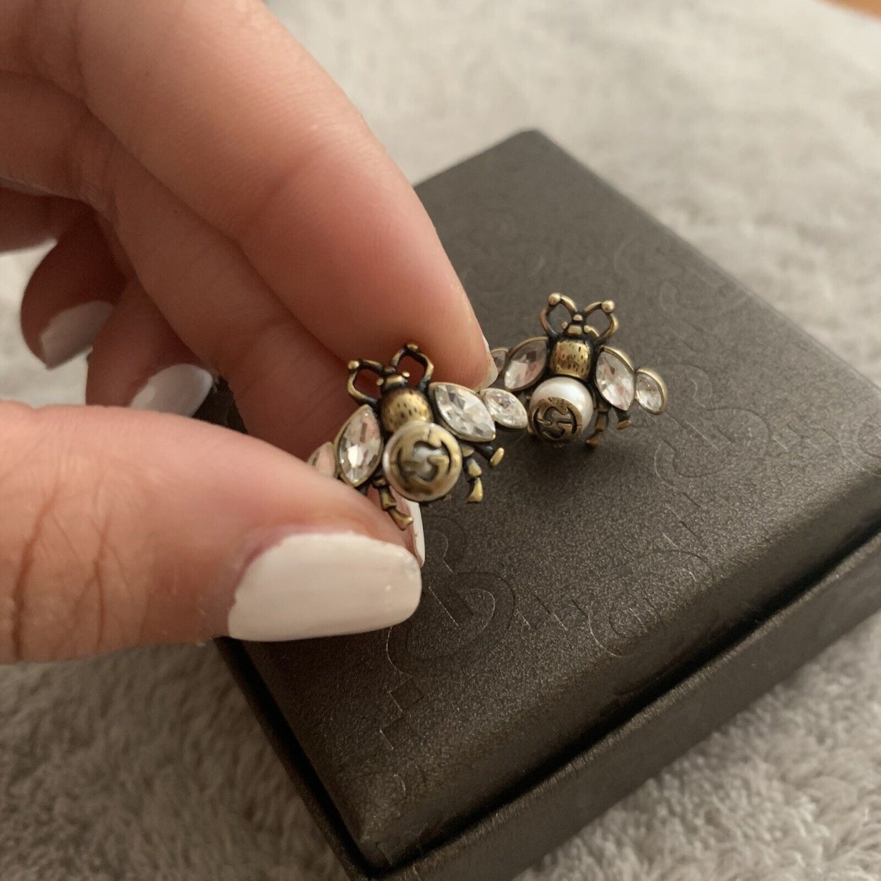 Сережки Gucci пчелки